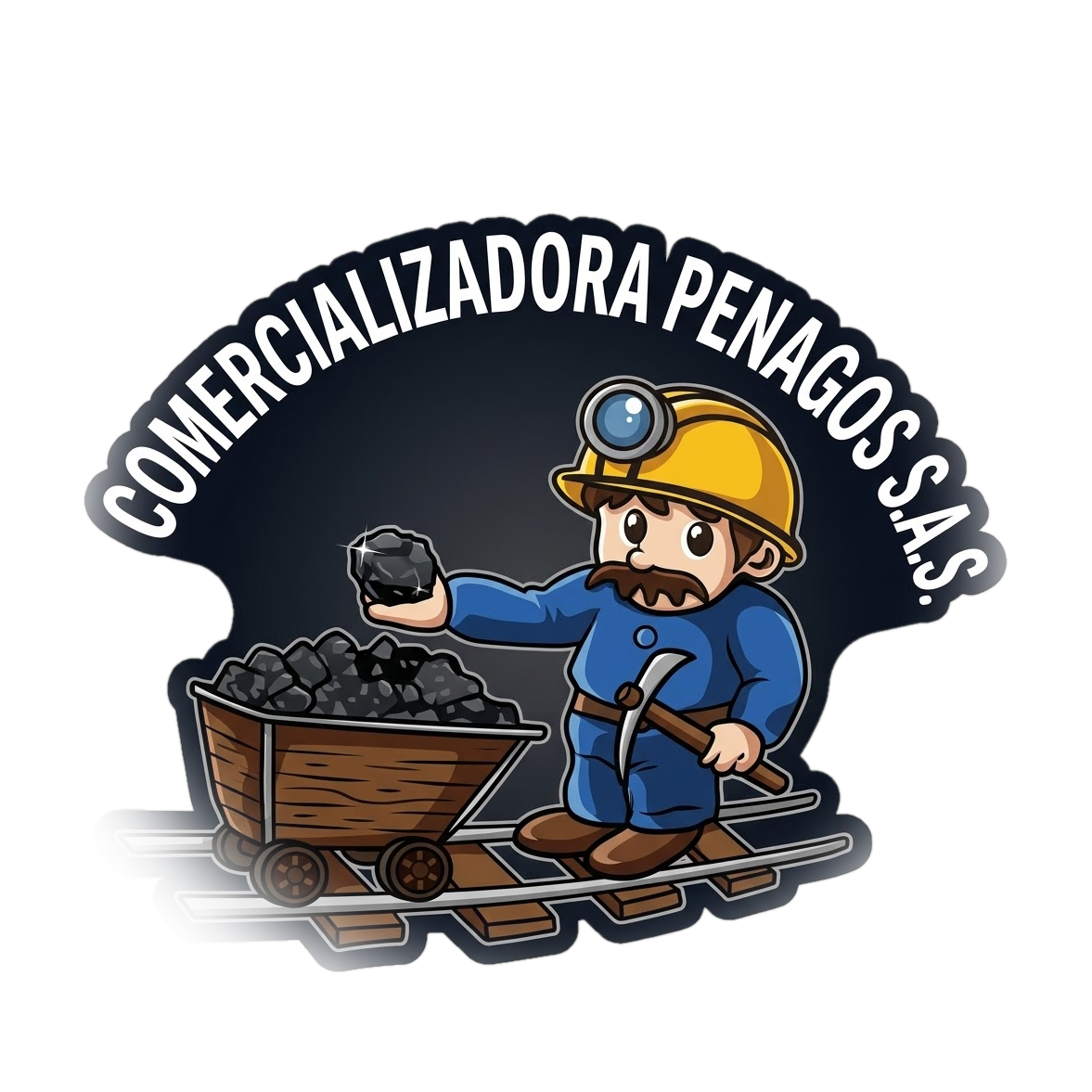 Mascota minero de Comercializadora Penagos S.A.S.